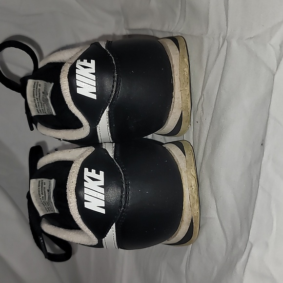 Nike Cortez 72 Shoes Black White Leather Running 316418-012 Size 6.5 - Picture 5 of 11